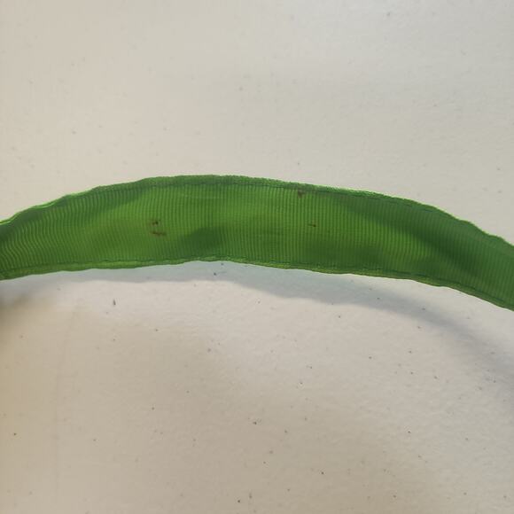 Spring Welcome Felt Door Hanger with  Black and White Check 3D Tulips 21 in long - Picture 7 of 8